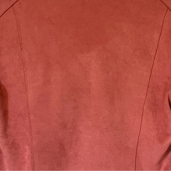 Blank NYC Medium Faux Suede Zipper Front Funnel Neck Jacket - Picture 8 of 13